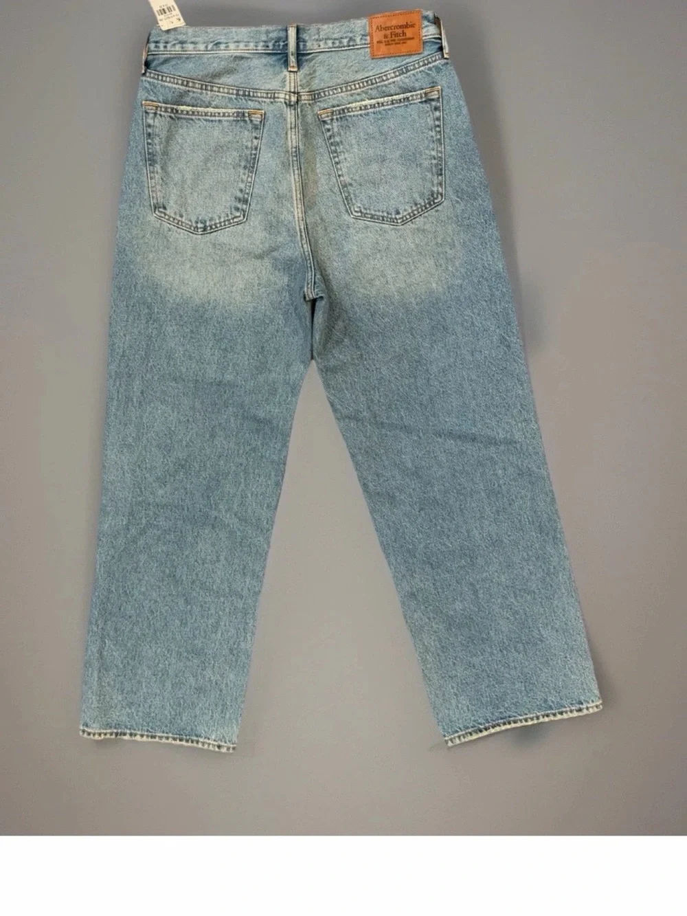 Abercrombie & Fitch Men's Authentic Rigid Denim Baggy Jeans NWT 32x30